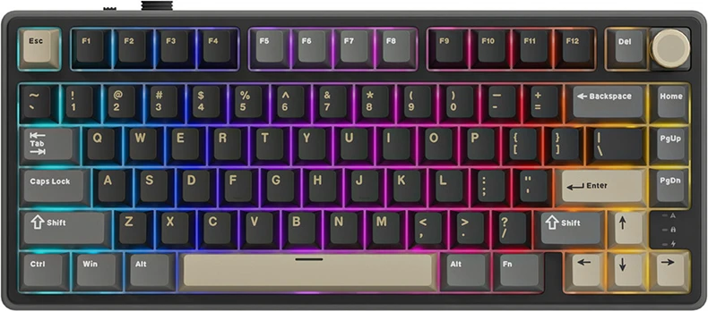 Royal Kludge R75 Pro Phantom, Cream Switch, US