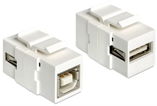 Delock Keystone modulis USB 2.0 A lizdas > USB 2.0 B lizdas