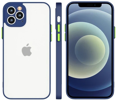 Hurtel Milky Case silikoninis dėklas Galaxy A72 4G – mėlynas