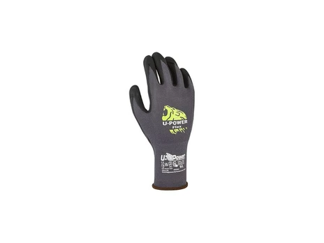 U Power Flex pirštinės juodos/pilkos sp. 9
