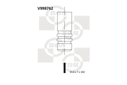 Įvado vožtuvas BGA V998762