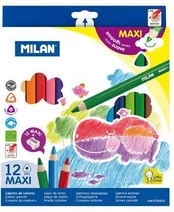 Milan Maxi triangularis 12 cols (0722612 MILAN) kaina