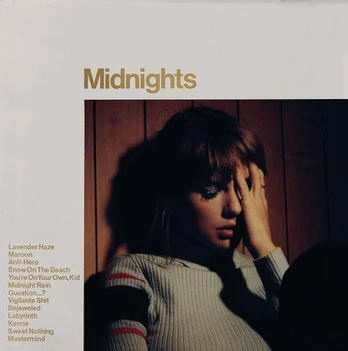 CD TAYLOR SWIFT "Midnights" Mahogany