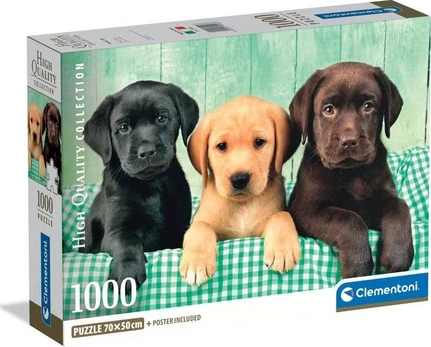 Clementoni CLE puzzle 1000 Compact Three Labs 39946