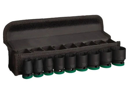 PRO Impact socket set 1/2", 9 pieces