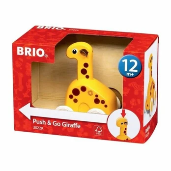 Interaktyvus žaislas Brio Push & Go Giraffe