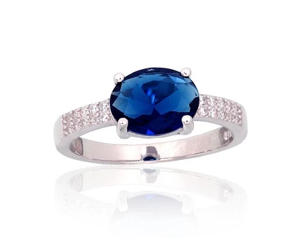 Sidabrinis žiedas Diamond Sky "Adamas"