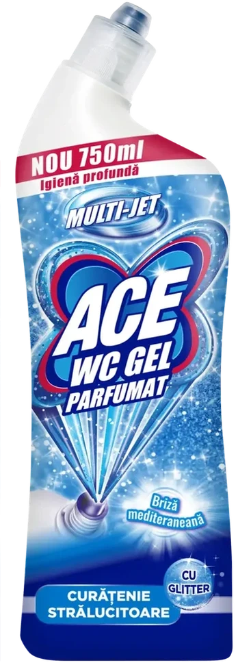 Tualeto valymo priemonė ACE GLITTER MARIN, 750 ml