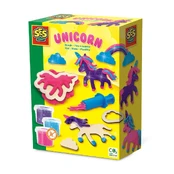 Žaidimas iš plastilino SES Creative Unicorn Be glitimo kaina