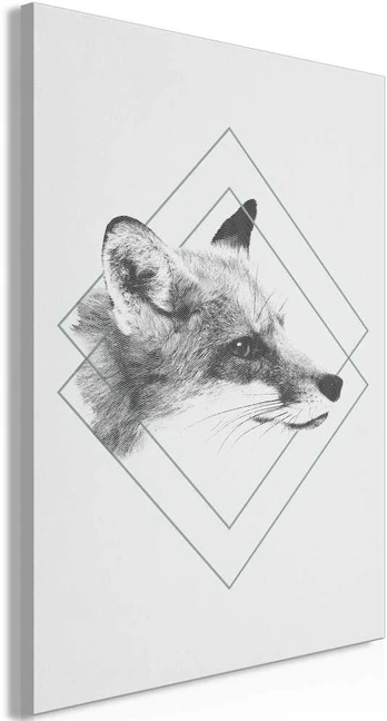 Artgeist Paveikslas - Clever Fox (1 Part) Vertical