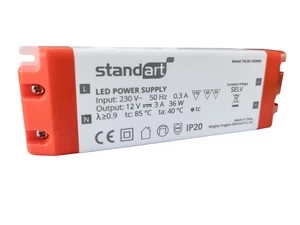 Maitinimo šaltinis Standart YSL30-1203000, 36 W