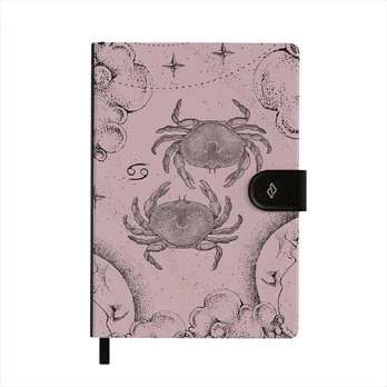 Cancer - Notebook, A5 (14.8 x 21cm) / Lined / Pink