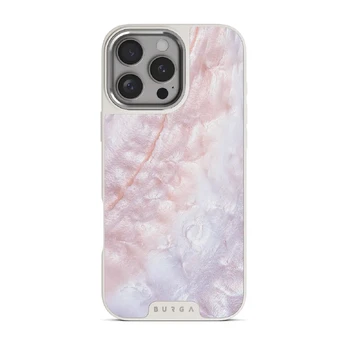 Mermaid Crown - Sea Shell iPhone 16 Pro Max Case, Elite Light (MagSafe) / Silver