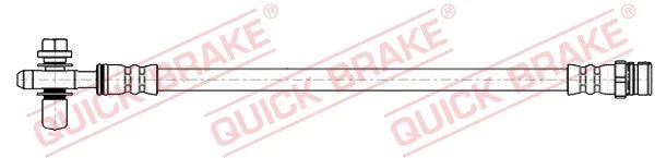 Stabdžių žarnelė QUICK BRAKE 50.079X