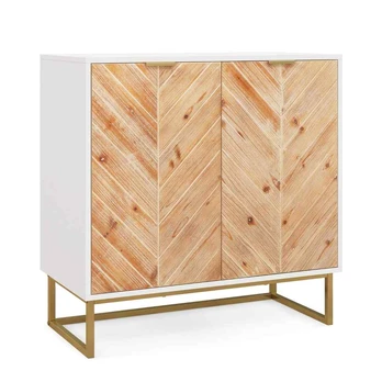 Bonideco Select Spintelė 80x40x80cm., baltos/šviesiai rudos spalvos