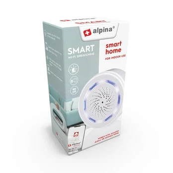 ALPINA Smart vidinė sirena, 5V 90dB Wi-Fi