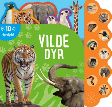 Forlaget Tukan Stor bog m. 10 lyde: Vilde dyr