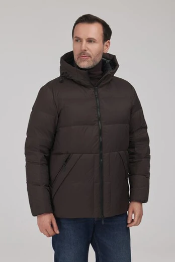 Vyriškos striukės M JEFFREY 2038 BLACK BLACK COFFEE