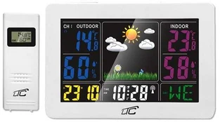 LTC STP07 Meteorological Station with Colour Ekranas