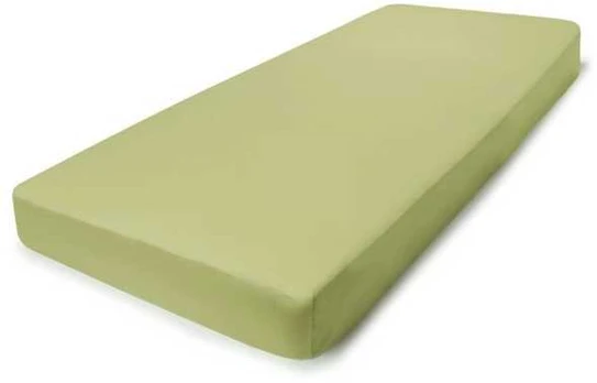 Riposo PREMIUM satino paklodė su guma Olive 120x200 cm
