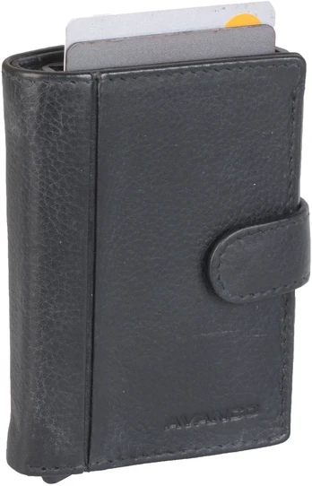 Kortelių dėklas AVANCO 486-48-01 RFID - Juodas