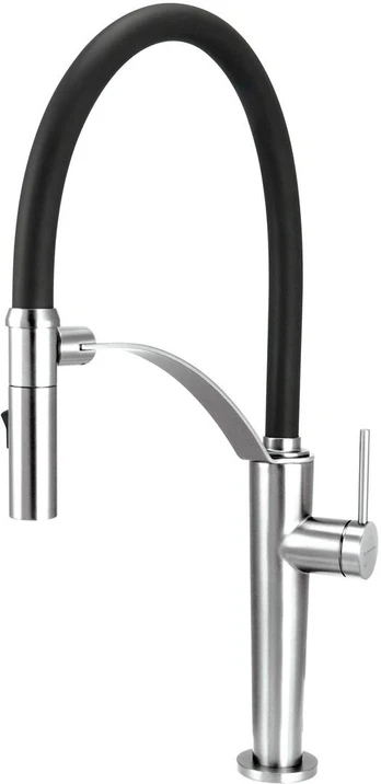 Kitchen faucet with flexible spout - 2 types of spray