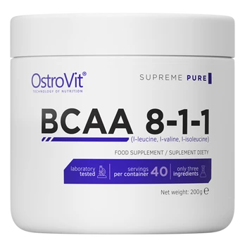 OstroVit BCAA 8-1-1, Citrina, 200 g
