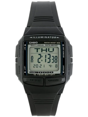 Abiejų lyčių laikrodis Casio DATABANK