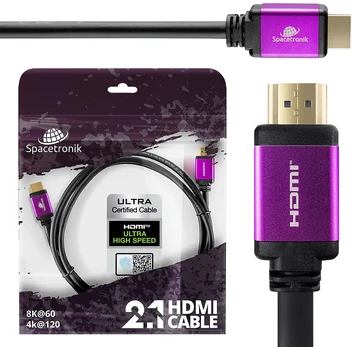 Kabelis UHS HDMI 2.1 8K Spacetronik SH-SPR010 1m