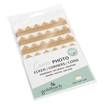 Nuotraukų kampai - Goldbuch Kraft (252 vnt.)