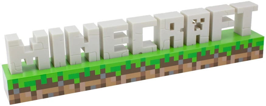 Paladone Minecraft Logo lempa