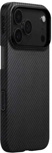 Dėklas Pitaka Ultra-Slim Case, Juodas/Pilkas - iPhone 17 Pro Max