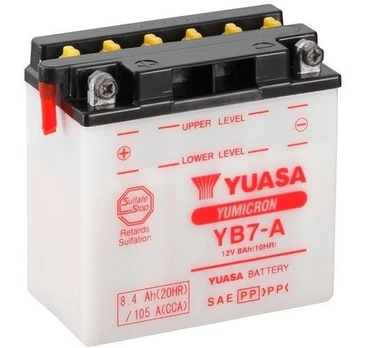 Starterio akumuliatorius YUASA YB7-A