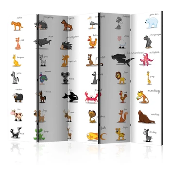 Artgeist Pertvara - Learning by playing (animals) II [Room Dividers]