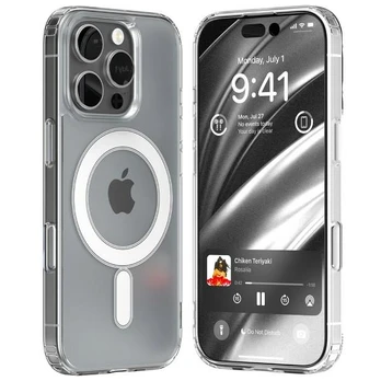 Dėklas Mercury etui MagSafe Jelhard iPhone 16 Pro 6,3" transparent