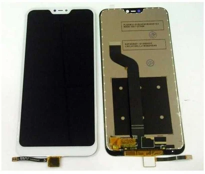 XIAOMI MI A2 balta spalva LCD telefono ekranas