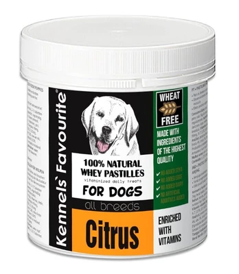 Vitaminai, prebiotikai ir probiotikai šunims, Kennels`Favourite Citrus 135g