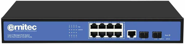 Šakotuvas Switch Ernitec ELECTRA-M08-1GB-150W (W128992806)