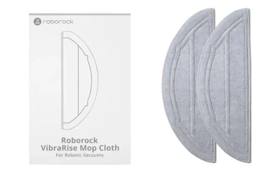 VACUUM ACC MOP CLOTH VIBRARISE/GREY 2PC 8.02.0436 ROBOROCK
