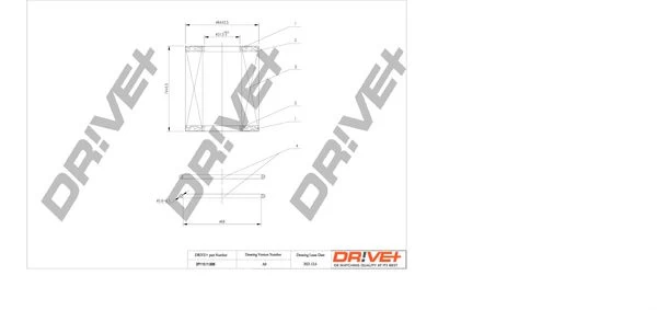 Alyvos filtras Dr!ve+ DP1110.11.0095