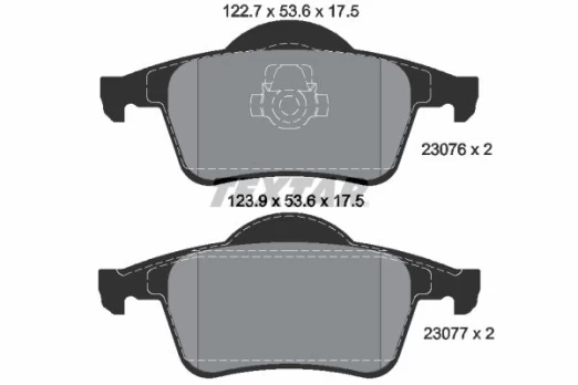 TEXTAR 2307602 Brake pad set