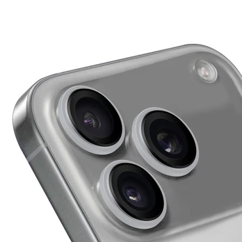 OBAL:ME Lens Protector for Apple iPhone 17 Pro 17 Pro Max Sidabrinis