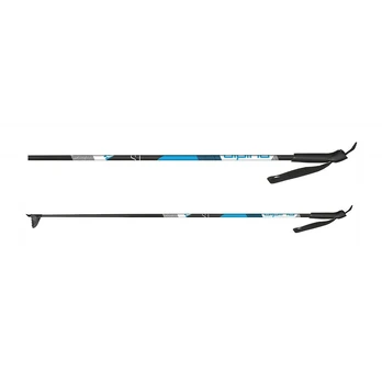 Ski poles ALPINA ST black/blue (135)