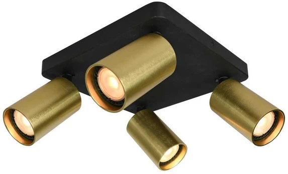 Lubinis šviestuvas Nesto SPL-23436-4S-BK-BRSS