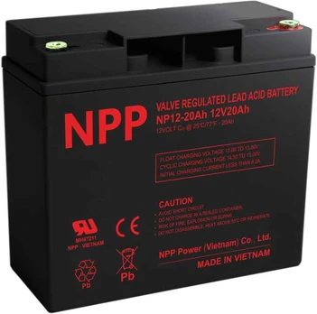 Npp Power Akumuliatorius AGM NP 12V 20Ah T12 AE
