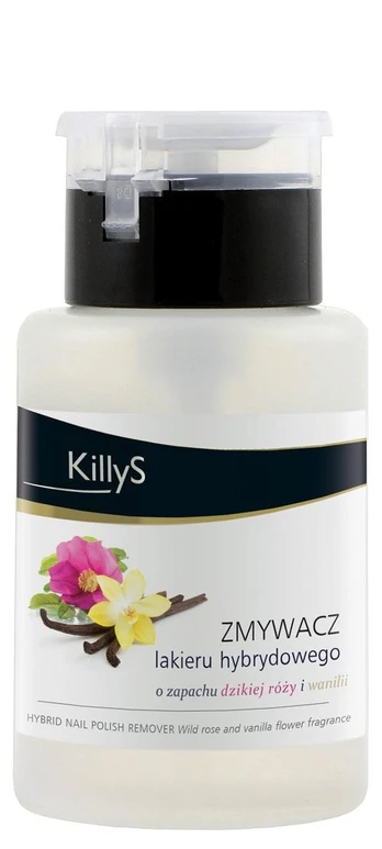 Inter Vion Nagų lako valiklis KillyS Wild Rose Vanilla, 150 ml