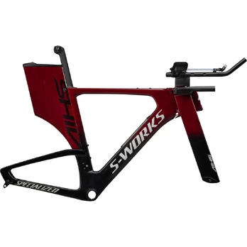 S-Works Shiv LTD rėmas | Gloss Maroon - Tarmac Black, S