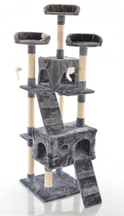 Namas-draskyklė katėms CAT608 Grey