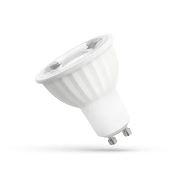 4W 6000K GU10 LED lemputė 45°, šaltai balta