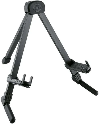 Konig & Meyer Stovas gitarai K&M 17550 juodas anodized